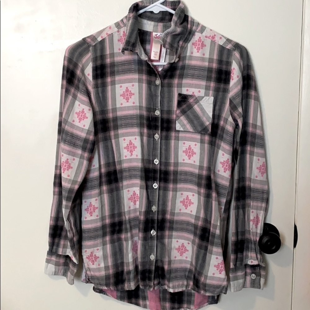 Plaid long sleeve